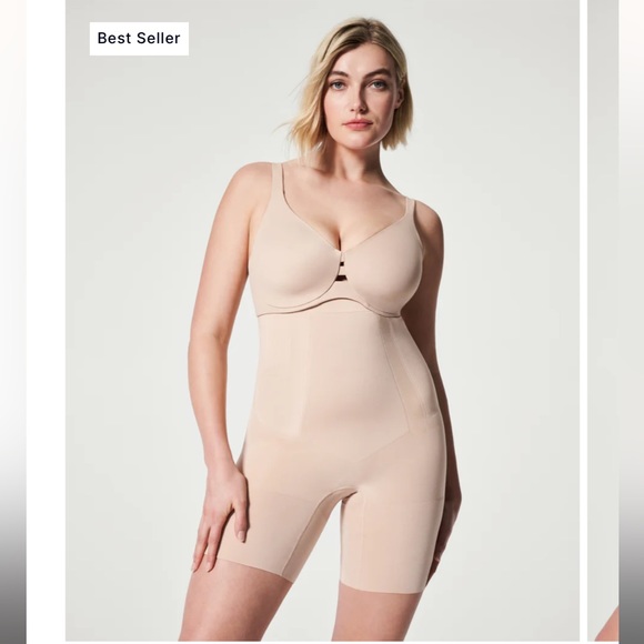 Spanx OnCore High-Waisted Mid-Thigh Short - Picture 8 of 11